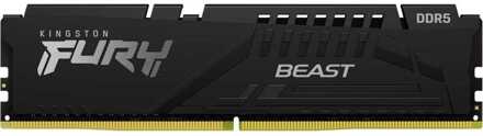 DDR5 8GB PC 4800 CL38 Kingston KIT DIMM FURY Beast Black