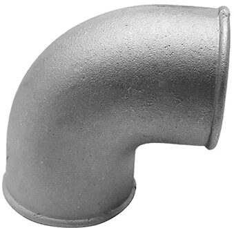 De 3 Inch Gegoten Aluminium 90 Graden Elleboog Turbo Intercooler