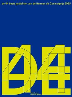 De 44 - de Herman de Coninckprijs 2025 -   (ISBN: 9789056552428)