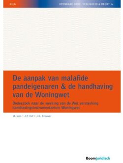 De aanpak van malafide pandeigenaren & de handhaving van de woningwet - Boek M. Vols (9462904197)
