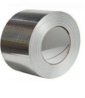 De Aluminiumfolie Tape Waterdicht En Uv-bestendig Kosteneffectieve Glas Tape zilver A
