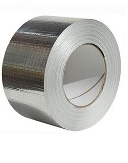 De Aluminiumfolie Tape Waterdicht En Uv-bestendig Kosteneffectieve Glas Tape zilver B