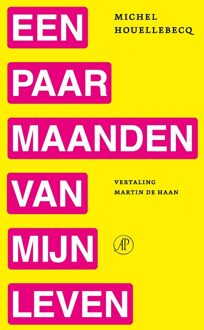 De Arbeiderspers Een paar maanden van mijn leven - Michel Houellebecq - ebook