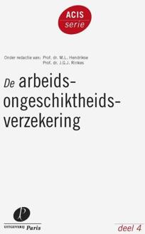 De arbeidsongeschiktheidsverzekering - Boek Uitgeverij Paris B.V. (9490962015)