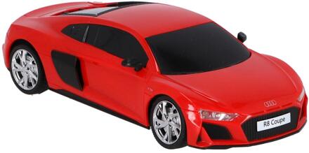 De Auto Is Op Een Schaal Van 1:24 En Heeft Alle Details Van Het Origineel Zoals rood