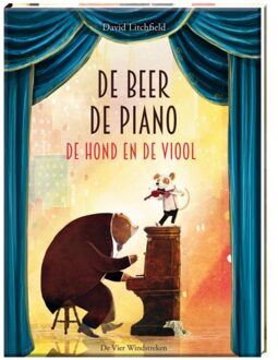 De beer, de piano, de hond en de viool - Boek David Litchfield (9051166915)