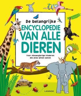 De belangrijke encyclopedie van alle dieren - Boek Terra - Lannoo, Uitgeverij (9401449325)