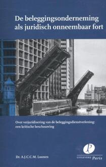 De beleggingsonderneming als juridisch onneembaar fort - Boek A.J.C.C.M. Loonen (9462510873)