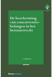 De bescherming van concurrentiebelangen in het bestuursrecht - Boek Jaap Wieland (9462904278)