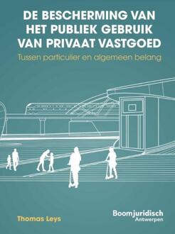 De bescherming van het publiek gebruik van privaat vastgoed -  Thomas Leys (ISBN: 9789464511215)