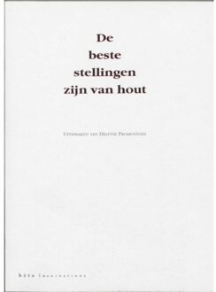 De beste stellingen zijn van hout - Boek Herbergs en Brouwers (9075961138)