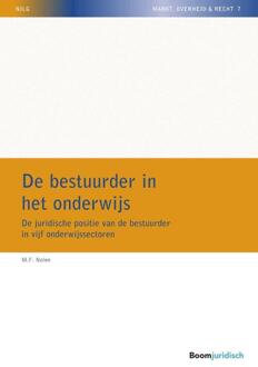 De bestuurder in het onderwijs - Boek Martijn Nolen (9462902925)