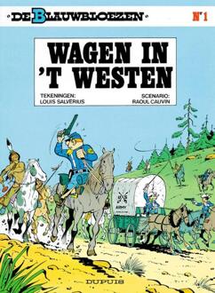 De Blauwbloezen: 001 Wagens in 't westen