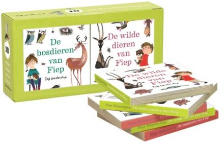 De Bosdieren Van Fiep & De Wilde Dieren Van Fiep Uitdeelboekjes - Fiep Westendorp