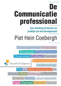 De communicatieprofessional - Boek Piet Hein Coebergh (9001841694)