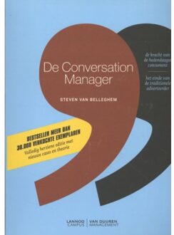 De conversation manager / 2013 - Boek Steven Van Belleghem (9081516388)