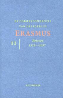 De correspondenie van Desiderius Erasmus / 11 - Boek Donker B.V., Uitgeversmaatschappij Ad. (9061006724)