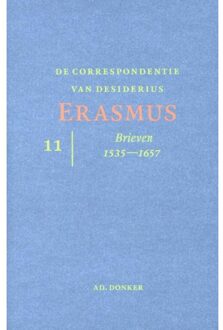 De correspondenie van Desiderius Erasmus / 11 - Boek Donker B.V., Uitgeversmaatschappij Ad. (9061006724)