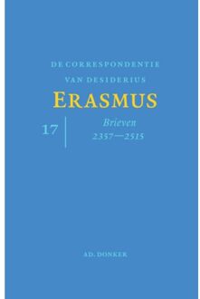 De Correspondentie Van Desiderius Erasmus / 17