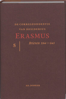 De correspondentie van Desiderius Erasmus / 5 - Boek Desiderius Erasmus (9061005914)