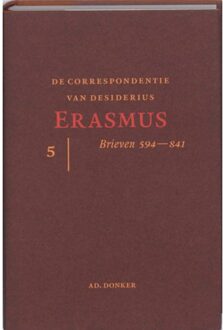 De correspondentie van Desiderius Erasmus / 5 - Boek Desiderius Erasmus (9061005914)