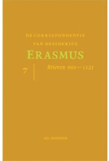 De correspondentie van Desiderius Erasmus 7 - Boek Desiderius Erasmus (9061006422)