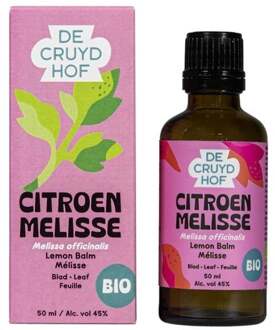 De Cruydhof Biologische Citroenmelisse - 50 ml