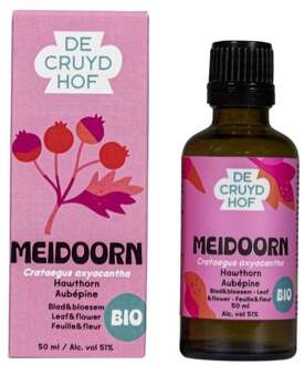 De Cruydhof Biologische Meidoorn - 50 ml