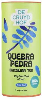 De Cruydhof Thee Quebra Pedra/Phyllanthus niruri - 20 zakjes