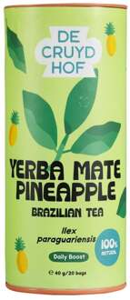 De Cruydhof Thee Yerba Maté/ pineapple - 20 zakjes