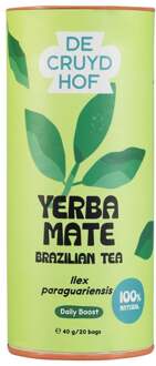 De Cruydhof Thee Yerba Yerba Maté/Ilex paraguariensis - 20 zakjes