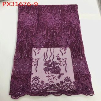 De Diepe Groene Premie Stof Bloemen Sequin Lace Stof Bruids Trouwjurk 9