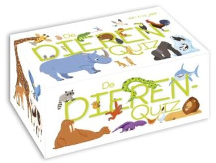De dierenquiz (8/12 jaar) - Boek Standaard Uitgeverij - Strips & Kids (9002262914)