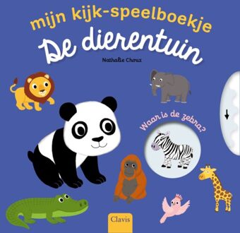 De Dierentuin - Mijn Kijk- Speelboekje - Nathalie Choux