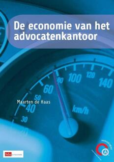 De economie van het advocatenkantoor - Boek Maarten de Haas (9012392306)