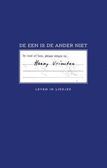 De Een Is De Ander Niet - (ISBN:9789463360937)