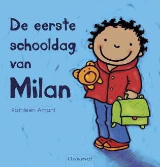 De eerste schooldag van Milan - Boek Kathleen Amant (9044811452)