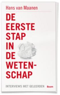 De eerste stap in de wetenschap - Boek Hans van Maanen (9461054173)