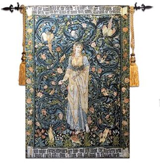 De Europese Jacquard Tapestry België Artistieke Wandtapijten William Morris "De Boom Van De Godin Van Pomona" 58X90CM GT-DJS120 80x120cm