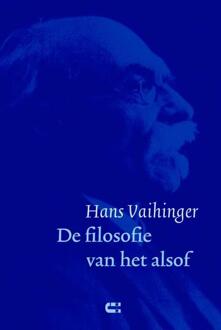 De filosofie van het alsof - Boek Hans Vaihinger (9086841066)