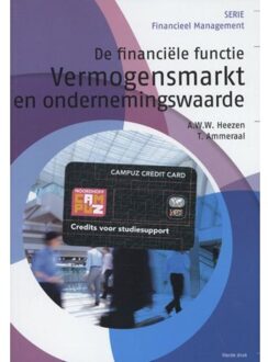 De financiele functie / Vermogensmarkt en ondernemingswaarde - Boek A.W.W. Heezen (9001834345)