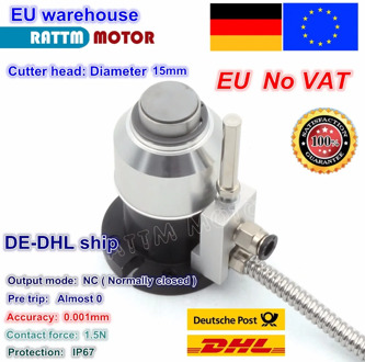 DE free VAT High precision Mach3 automatic tool sensor CNC Router Z axis probe tool touch sensor setting gauge