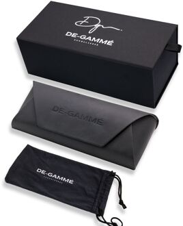 De-Gamme Rode Zonnebril met Geometrisch Montuur en Polarisatie - Saint Marlo Rood - One Size