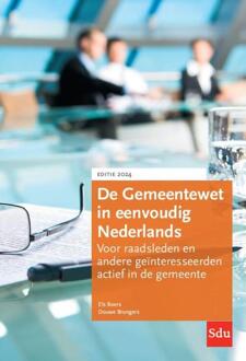 De gemeentewet in eenvoudig Nederlands. Editie 2024 -  Douwe Brongers, Els Boers (ISBN: 9789012409278)