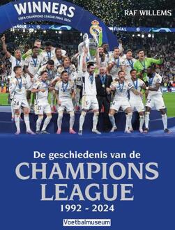 De geschiedenis van de Champions League 1992-2024 -  Raf Willems (ISBN: 9789492639660)