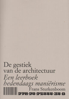 De gestiek van de architectuur - Boek Frans Sturkenboom (9491444344)