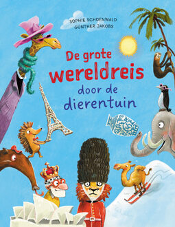 De grote wereldreis door de dierentuin -  Günther Jakobs, Sophie Schoenwald (ISBN: 9789026177323)