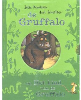 De Gruffalo / Het kind van de Gruffalo kartonboekjes in cassette - Boek Julia Donaldson (9047707486)