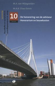De honorering van de adviseur, honorarium en bouwkosten - Boek M.A. van Wijngaarden (9462510326)