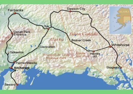 De hoogtepunten van Alaska & Yukon (16 dagen)
